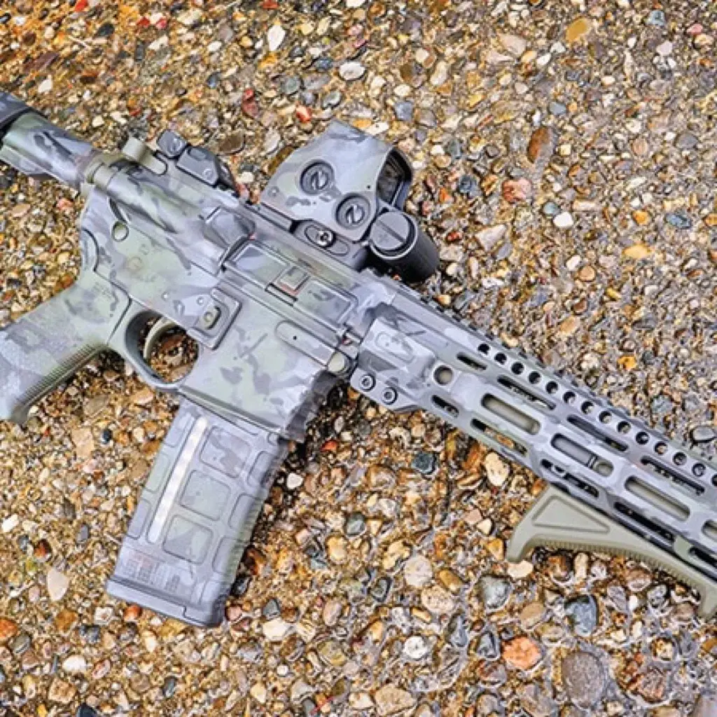 Cerakoted AR-15 parts